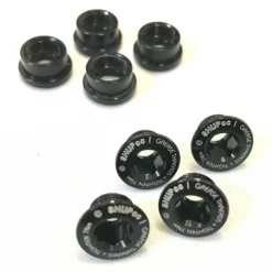Aluminium Chainring Nut/Bolt Set (x4) For HUPcc Cranks