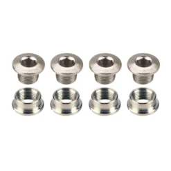 NECO Brands Chainring Nut/Bolt Set (x4) For HUPcc Cranks
