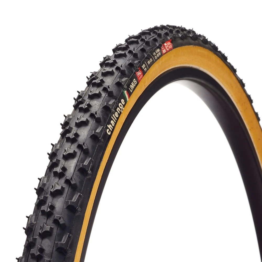 Challenge Limus Pro Cyclocross Tyre 700c X 33c (Black/Tan) CX 1 Challenge Limus Pro Cyclocross Tyre 700c X 33c (Black/Tan) CX
