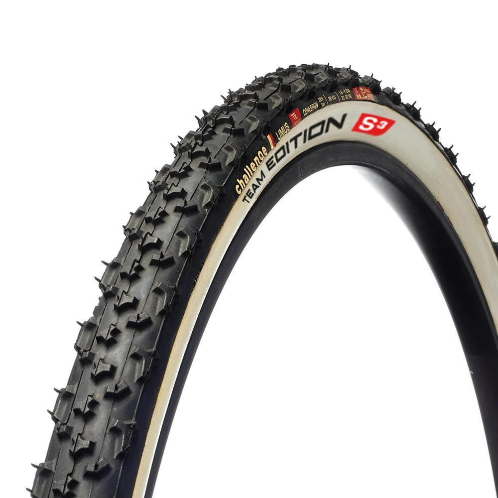 Challenge Limus TE (Team Edition) Soft Tubular Cyclocross Tyre 700c X 33c (White) 1 Challenge Limus TE (Team Edition) Soft Tubular Cyclocross Tyre 700c X 33c (White)