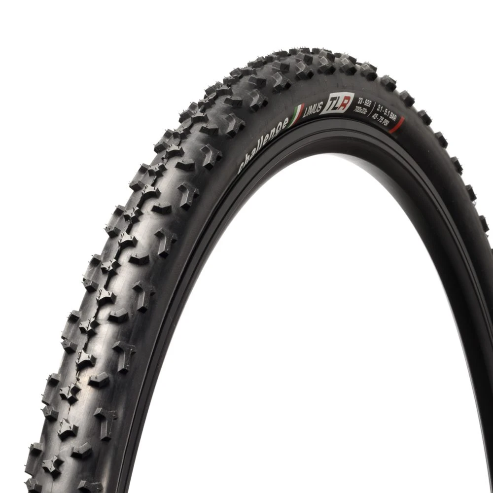 CX Challenge Limus TLR Cyclocross Tyre 700c X 33c (Black) 1 CX Challenge Limus TLR Cyclocross Tyre 700c X 33c (Black)