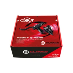 Clarks Clout 1 Hydraulic MTB Brakes - Post Mount