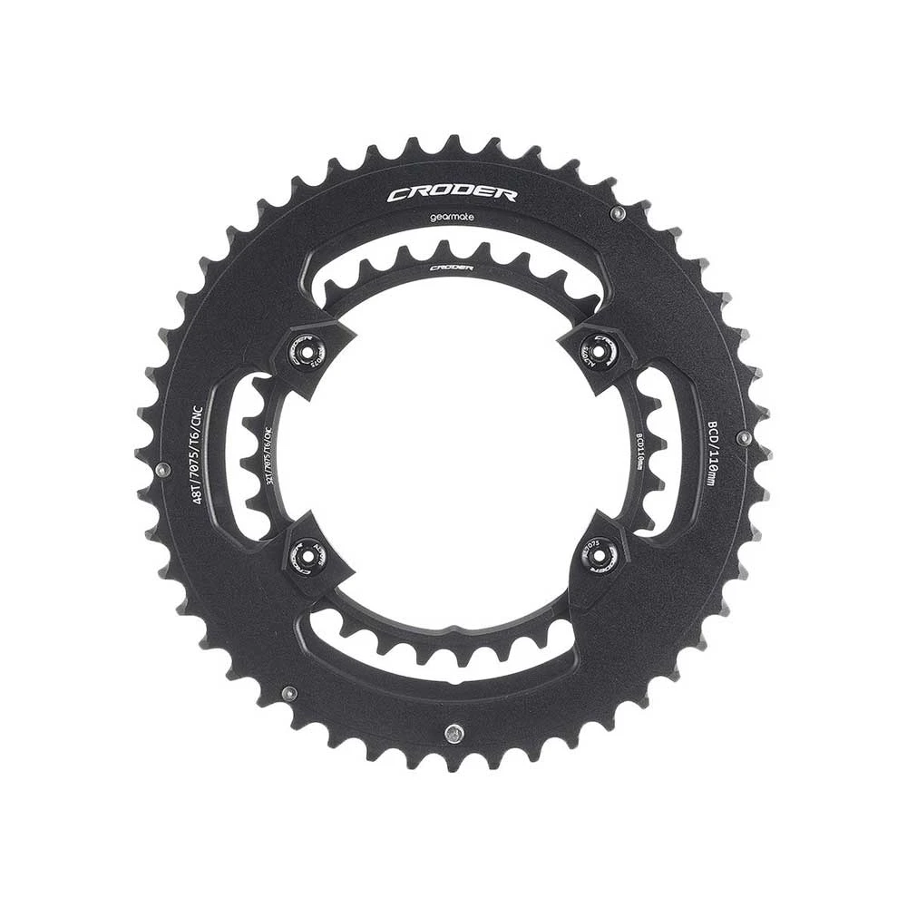 Road Croder Spirit Crankset - Double Chainrings 5 Road Croder Spirit Crankset - Double Chainrings