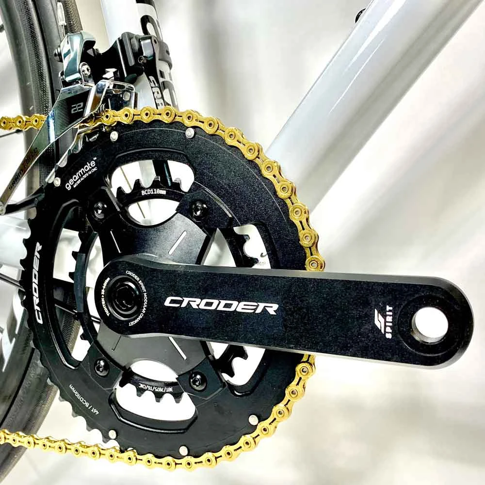 Road Croder Spirit Crankset - Double Chainrings 6 Road Croder Spirit Crankset - Double Chainrings