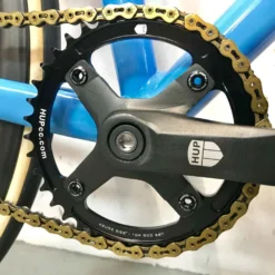 HUPcc HUP Track Chainrings: 38T/40T/42T 104bcd: Kids Velodrome Race Bikes