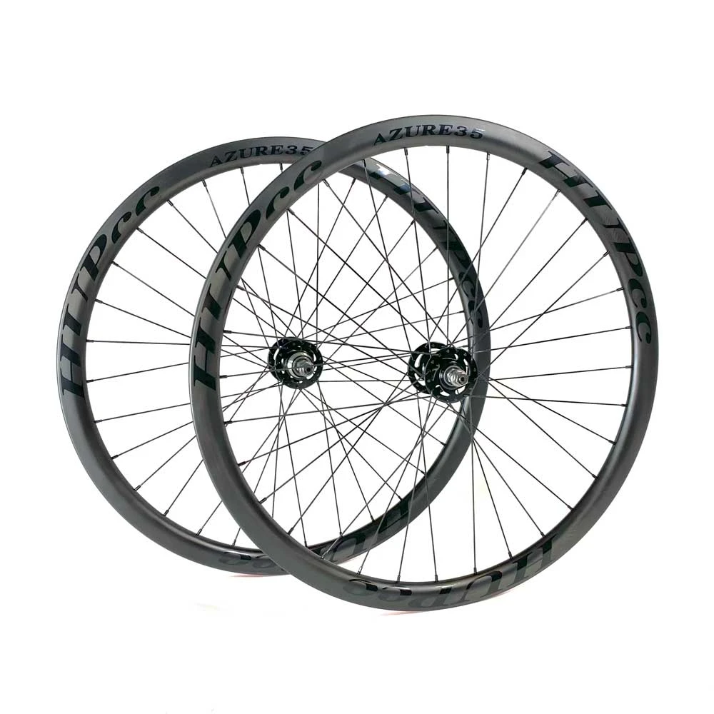 HUPcc HUP AZURE35 700c Aero Track Wheelset (35mm Deep BC Legal Clinchers) 1 HUPcc HUP AZURE35 700c Aero Track Wheelset (35mm Deep BC Legal Clinchers)