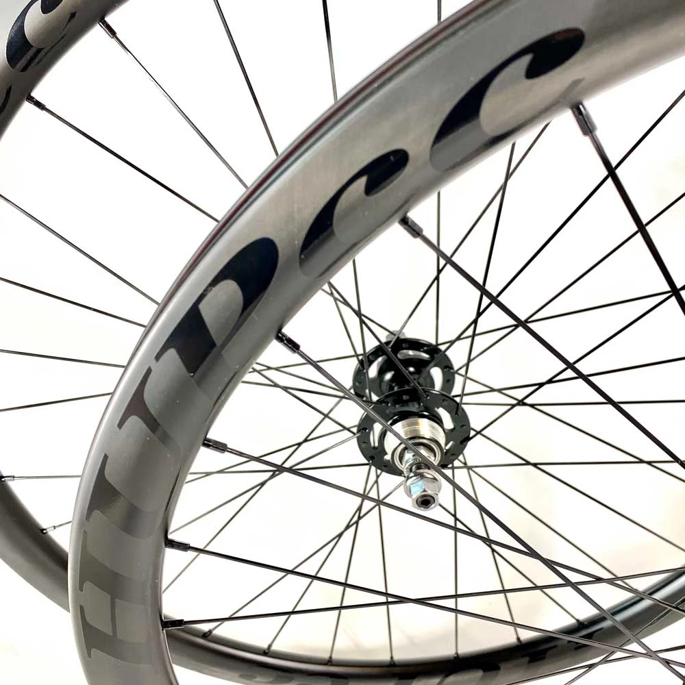 HUPcc HUP AZURE35 700c Aero Track Wheelset (35mm Deep BC Legal Clinchers) 3 HUPcc HUP AZURE35 700c Aero Track Wheelset (35mm Deep BC Legal Clinchers)