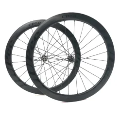 HUPcc HUP TD50 'Black Label' 700c Disc Aero Tubular Wheelset (50mm Deep CX Legal Tubs)