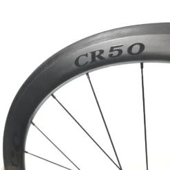 HUPcc HUP CR50 'Black Label' 700c Aero Wheelset (50mm Deep CX Legal Rim Brake Clinchers)