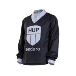 HUPcc HUP Enduro Children's Long-Sleeve MTB Jersey (Black, Red Or Blue)