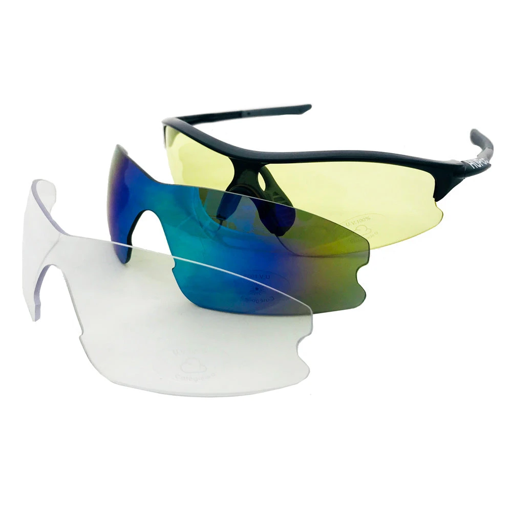 HUPcc HUP Kids Cycling Sunglasses (3 Lenses) CX 2 HUPcc HUP Kids Cycling Sunglasses (3 Lenses) CX