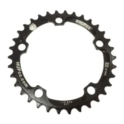 HUPcc CX HUP 34T/36T/38T/40T 110bcd Narrow-Wide Chainrings: Kids Road Race/Cyclocross/MTB Race Bikes