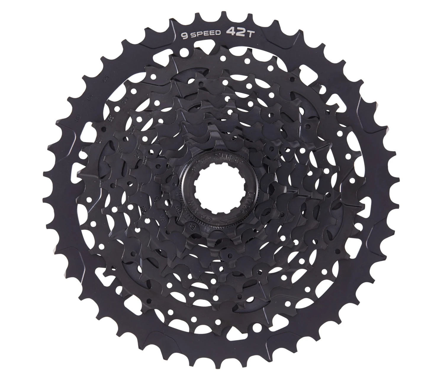 Microshift Advent MTB 11-42t Cassette 9-Speed (CS-H093A) CX 1 Microshift Advent MTB 11-42t Cassette 9-Speed (CS-H093A) CX