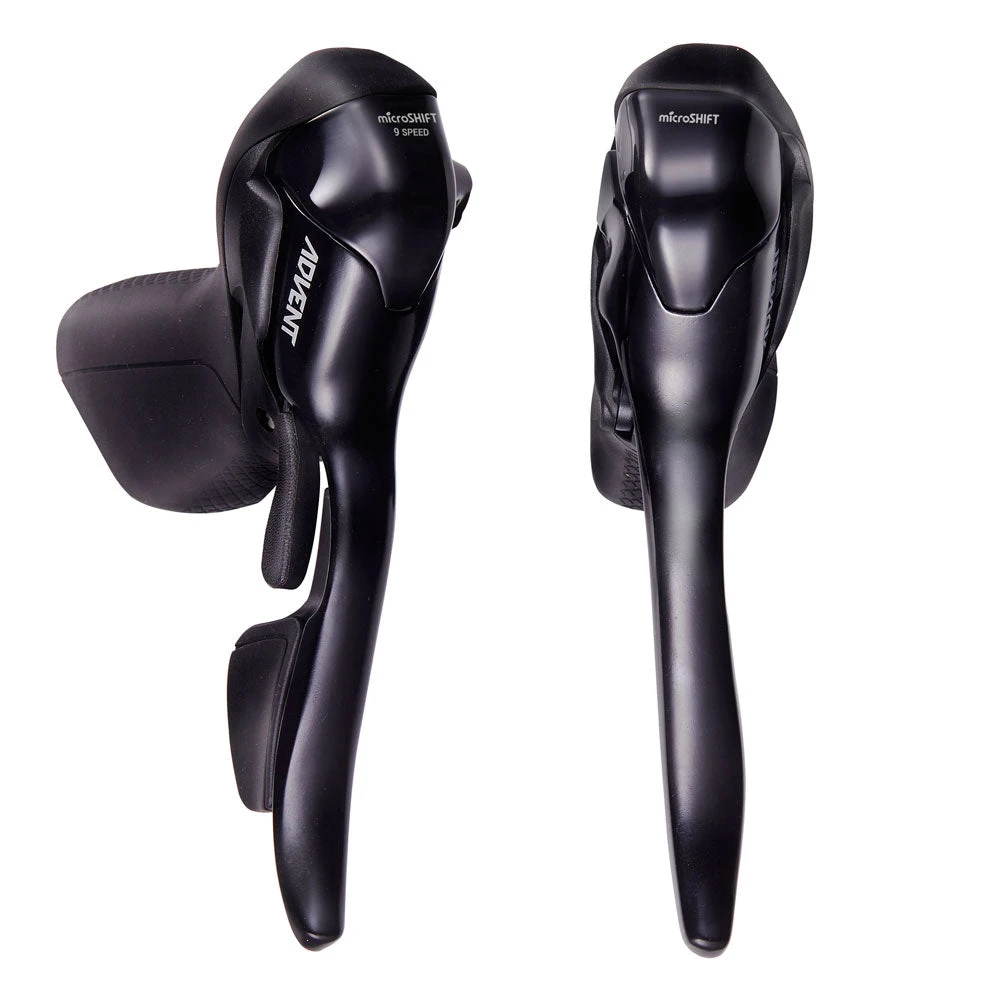 Microshift ADVENT Drop Bar Shifters: 1x 9-Speed (SB-M090A) Gravel 1 Microshift ADVENT Drop Bar Shifters: 1x 9-Speed (SB-M090A) Gravel