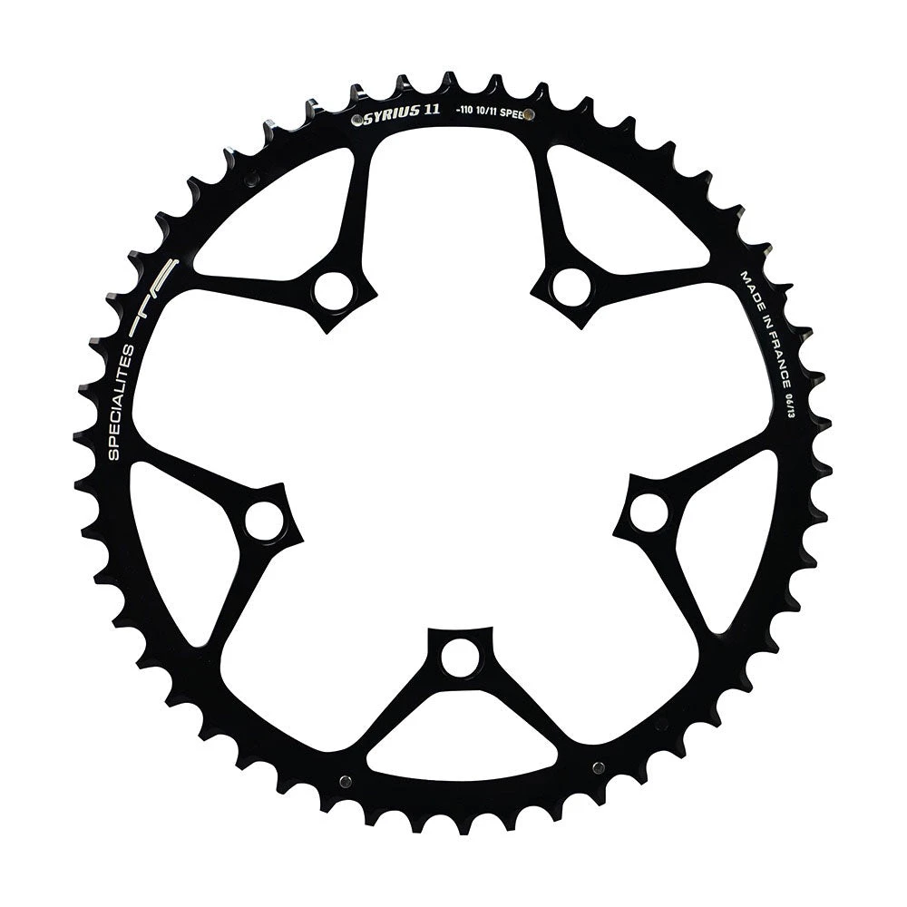 Road Specialities TA Syrius Outer 5-bolt Chainrings - 110bcd 1 Road Specialities TA Syrius Outer 5-bolt Chainrings - 110bcd