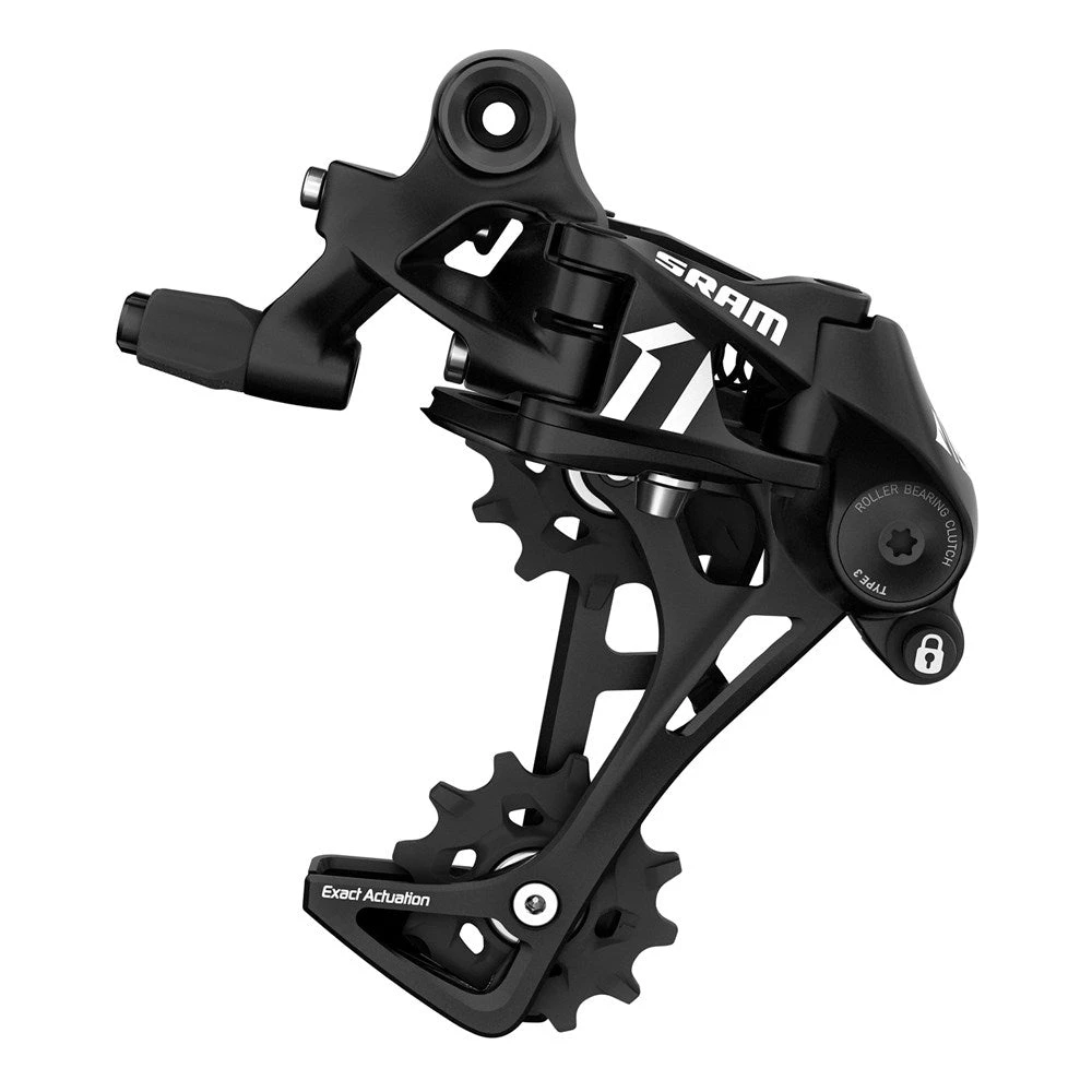 SRAM Apex 1x Rear Derailleur: 1x11 Speed Long Cage With Roller Bearing Clutch CX 1 SRAM Apex 1x Rear Derailleur: 1x11 Speed Long Cage With Roller Bearing Clutch CX